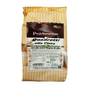QUADROTTI ALLA PIZZA Gr.250 x 20 Pz. [PUGLIALIMENTARI160]