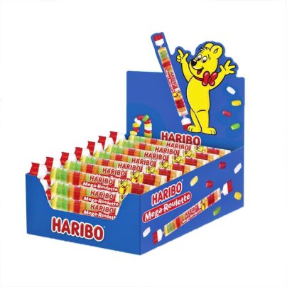 MEGA-ROULETTE FRUTTA x 40 Pz. HARIBO [HARI321]