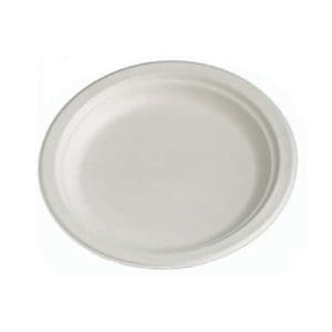 PIATTO TONDO 22,2 CM POLPA DI CELLULOSA x 50 Pz. ART.815422 [LBDUE100]