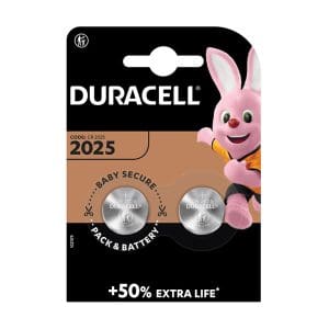 DURACELL 3V CR2025 BOTTONE x 10 Pz.(2 PZ.) [DURACELL145]
