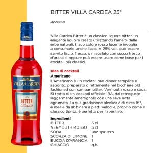 BITTER VILLA CARDEA 25% x Lt.1 [CELEBRITY105]
