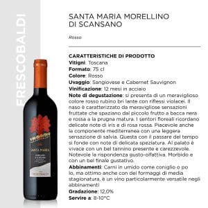 SANTA MARIA MORELLINO DI SCANSANO Cl.75 x 6 Pz. [FRESCOBALDI115]