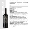 SANGIOVESE MAREMMA TOSCANA DOC 2022 CL.75 x 6 Pz. [SANTAMARGHERITA110]
