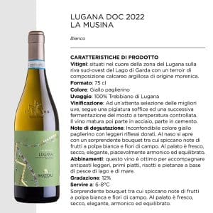 LUGANA DOC 2023 Cl.75 x 6 Pz. LA MUSINA [SARTORI100]