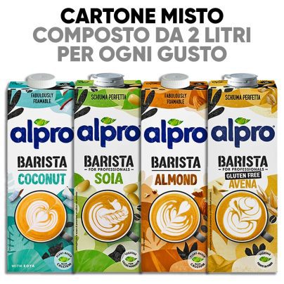 ALPRO CARTONE MISTO 1 LT x 8 Pz. [DANONE116]