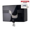DISPENSER CARTA IGIENICA MEGAMINI MIDI EASY PULL NERO x 1 Pz. ART.92700 [CELTEX150]