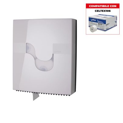 DISPENSER CARTA IGIENICA MEGAMINI REVOLVER WHITE x 1 Pz. ART.92820 [CELTEX156]
