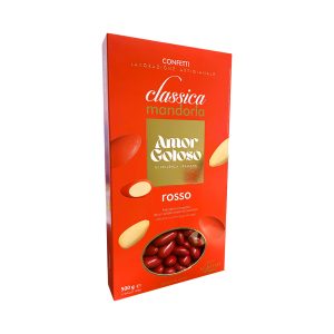 CONFETTI MANDORLA DRAGEES ROSSO Gr.500 [MAXTRIS215]