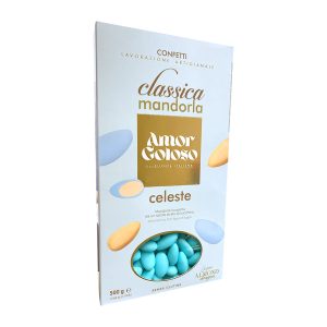 CONFETTI MANDORLA DRAGEES CELESTE Gr.500 [MAXTRIS220]