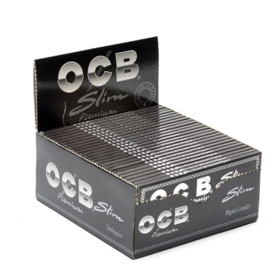 OCB PREMIUM SLIM NERA CARTINA x 50 Pz.(COMPRESA ACCISA €5,76) [OCB100]