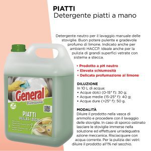 LAVAGGIO MANUALE STOVIGLIE TANICA 5 KG. ART.7163 [SUTTER102]