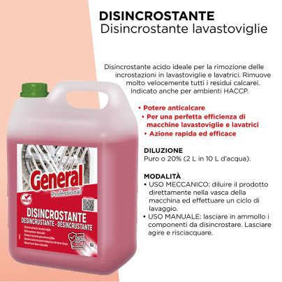 DISINCROSTANTE LAVASTOVIGLIE x 5 Kg ART.7121 [SUTTER107]