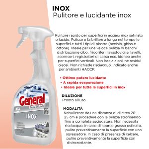 INOX 750ml x 1 Pz. ART.7140 [SUTTER121]