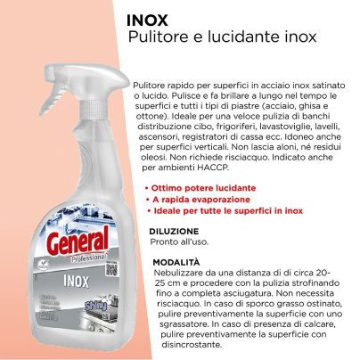 INOX 750ml x 1 Pz. ART.7140 [SUTTER121]