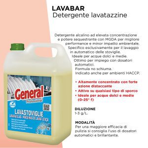 LAVASTOVIGLIE GENERAL Kg.6 ART.7114 [SUTTER127]