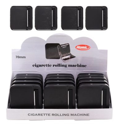 AUTOMATIC ROLLING MACHINE BLACK (70mm)EXPO x 12 Pz. 0125011 [TROBER1015]