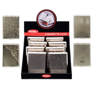 PORTA SIGARETTE 100mm METALLIC EXPO x 8 Pz. 0412400 [TROBER1113]