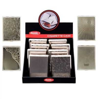 PORTA SIGARETTE 100mm METALLIC EXPO x 8 Pz. 0412400 [TROBER1113]