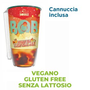 BUBBLE TEA TROPICAL MIX BICCHIERE 360 ML x 9 Pz. [BRESKUI110]
