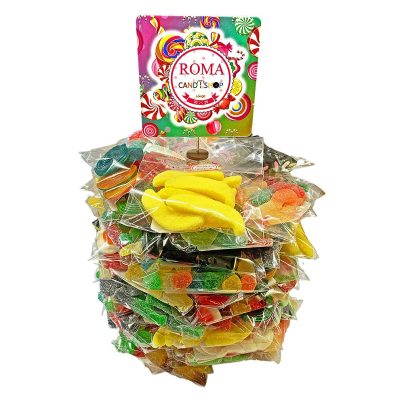 SPILLONE GOMMOSI ASSORITI x 60 Pz. [CANDY115]