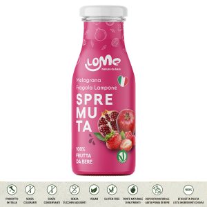 LOME SUCCO PASTORIZZATO MELAGRANA/FRAGOLA/LAMPONE CL.20 x 12 Pz. [LOME110]