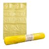 SACCO GIALLO Gr.30 72 x 110cm (10 strappi) [BIOEXTRUSION144]