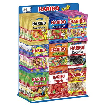 EXPO BUSTE BANCO Gr.80 x 140 Pz.HARIBO [HARI335]