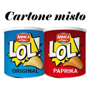 LOL BARATTOLO CARTONE MISTO Gr.45 x 36 Pz. [AMICACHIPS162]