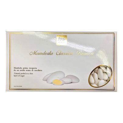 CONFETTI MANDORLA DRAGEES BIANCO Gr.500 [MAXTRIS210]