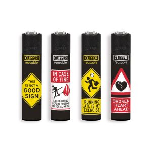 FUNNY SIGNS + BW+ LB CLIPPER LARGE x 48 Pz. [CLIPPER820]