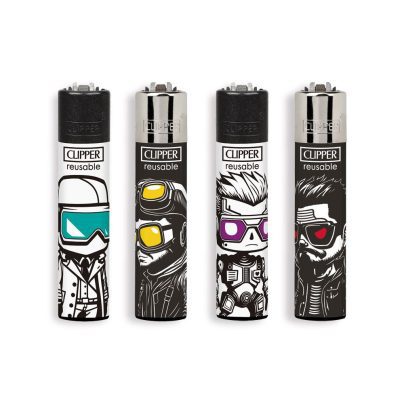 BIG HEADS SW+BW+LB CLIPPER LARGE x 48 Pz. [CLIPPER825]