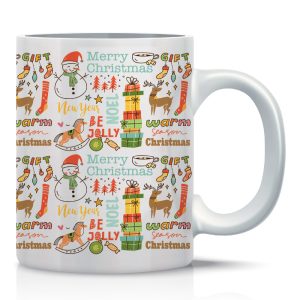 TAZZA CHRISTMAS PATTERN x 1 Pz. V.9,50 ART.TTNB09 [MARPIMAR349]