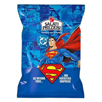 SUPERMAN TATTOO PATATINA Gr.25 x 24 Pz. [MITICA103]