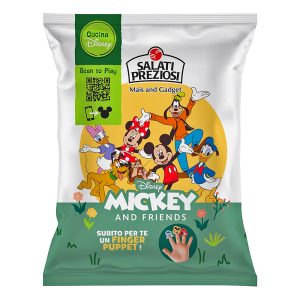 MICKEY MOUSE FINGER PUPPET CORNETTO FORMAGGIO Gr.25 x 24 Pz. [MITICA125]