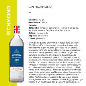 GIN RICHMOND 37,5? x Cl.70 [MOLINARI120]