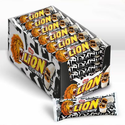 LION BLACK & WHITE x 24 Pz. [PERUBANCO132]