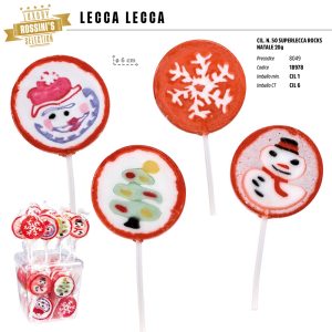 SUPERLECCA ROCKS NATALE ROSSINI'S x 50 Pz. V.0,60 ART.18978 [ROSSINIS253]