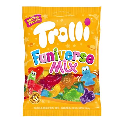 FUNIVERSE MIX BUSTA Gr.100 x 12 Pz.TROLLI [CADO496]