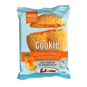 COOKIES PESCA E ALBICOCCA Gr.50 x 13 Pz. [FALCONE128]