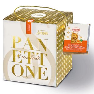 PANETTONE MANDARINO E CIOCCOLATO Kg.1 [SCARPA13013]