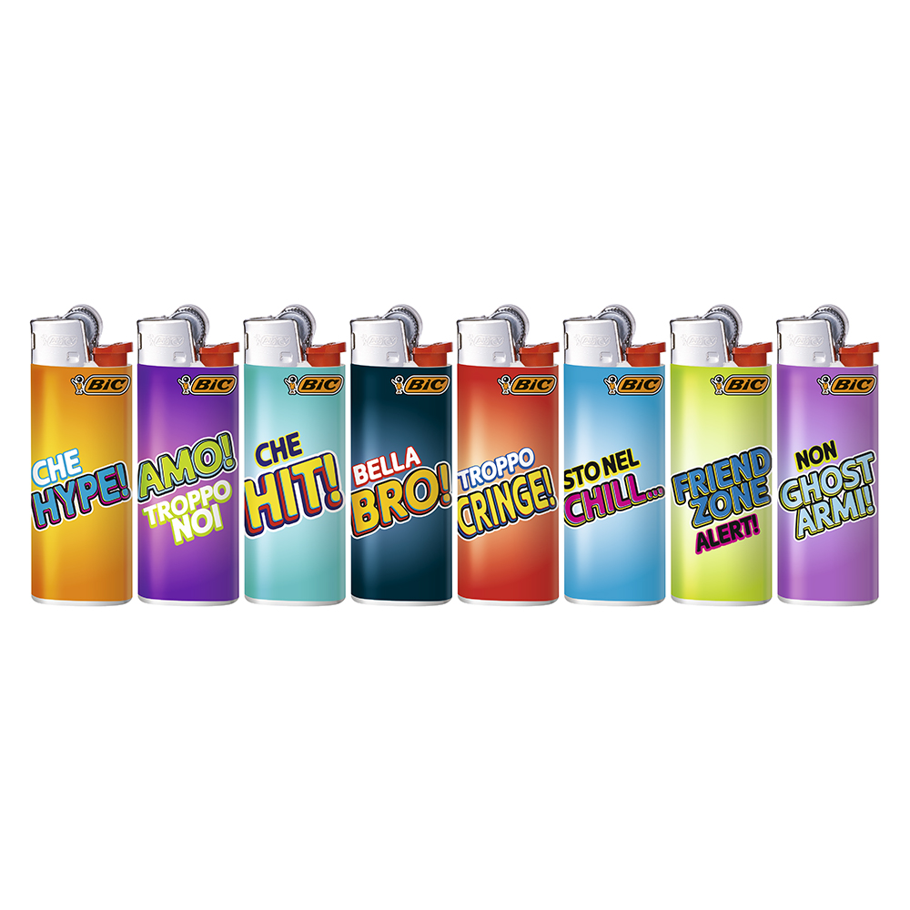 GEN Z J25 MINI BIC x 50 Pz.DECORATO [BIC145]