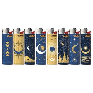 MOON SLIM J23 x 50 Pz.BIC DECORATI [BIC200]