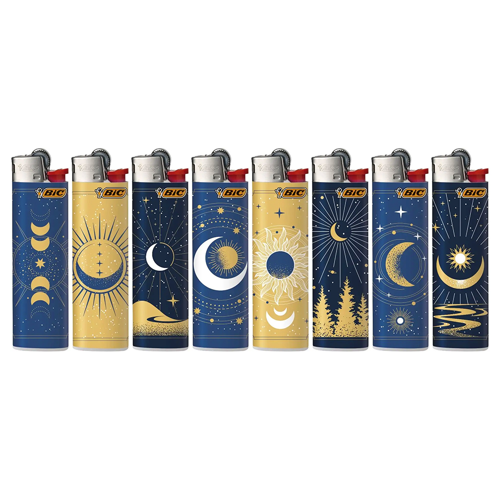 MOON SLIM J23 x 50 Pz.BIC DECORATI [BIC200]