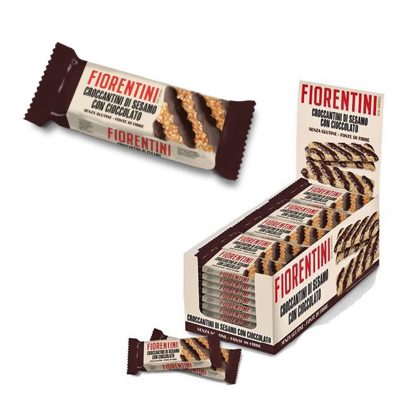 CROCCANTINI SESAMO CIOCCOLATO FIORENTINI x 24 Pz. [FIORENTINI105]