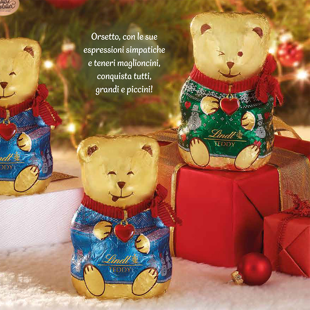 ORSETTO LATTE EMOTICON Gr.100 x 15 Pz. ART.478237 [LINDTNATALE106]