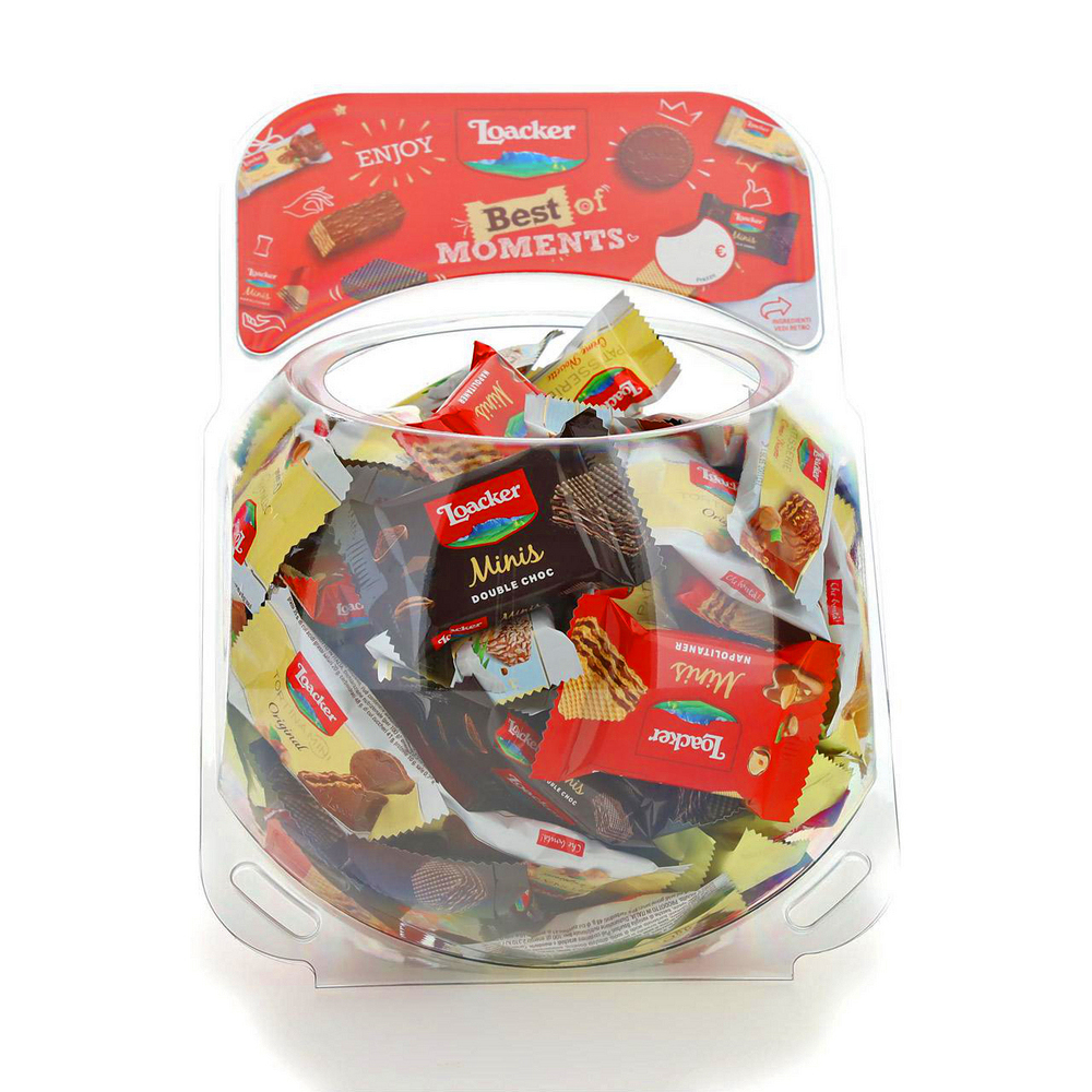 LOACKER MINIS BOLLA ASS. Gr.701 x 2 Pz.144 [LOACKER135]