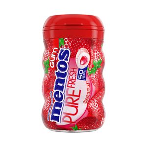 MENTOS PURE FRESH STRAWBERRY x 6 Pz. [PERFMENTOS115]