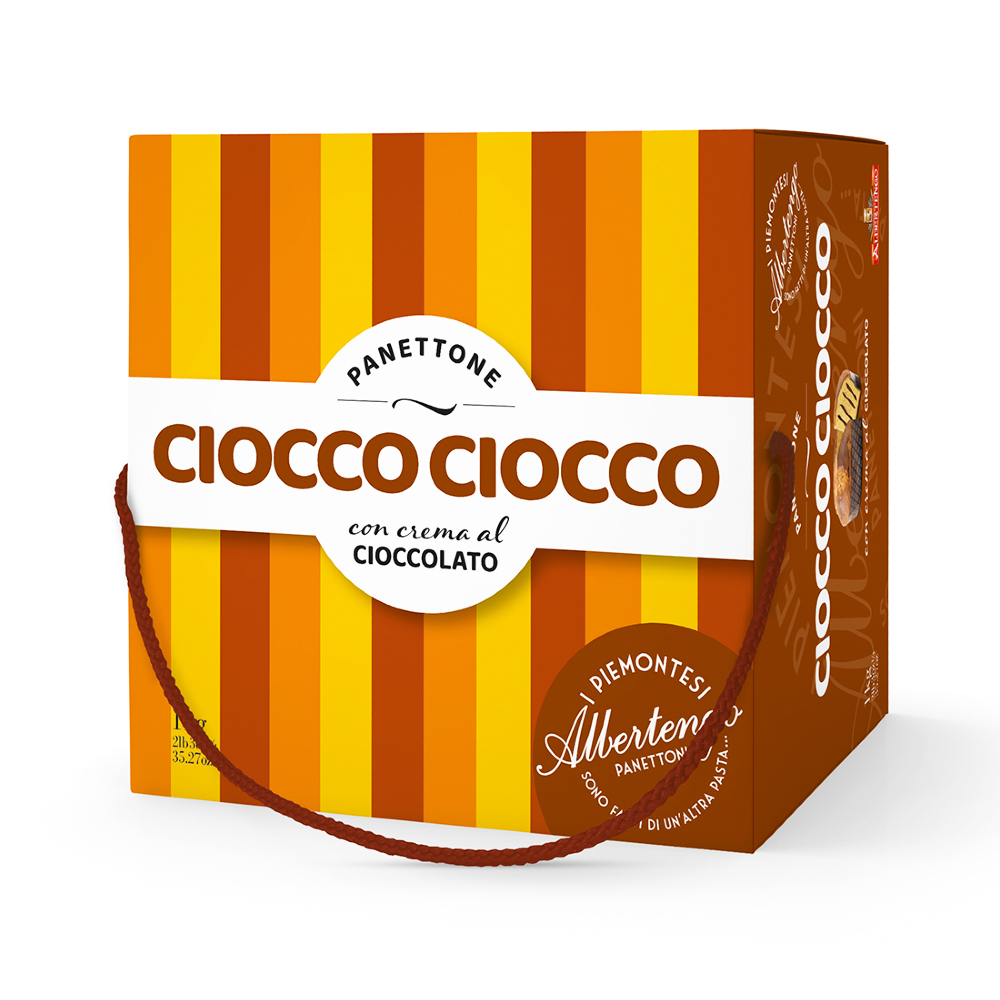 ESAURITO.CIOCCO CIOCCO PANETT. Kg.1 ASTUCCIO COD.PFS05 [ALBERTENGO163]
