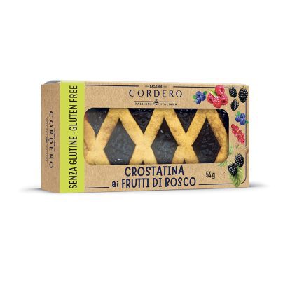 CROSTATINA FRUTTI DI BOSCO SENZA GLUTINE Gr.54 x 15 Pz. COR102 [CORDERO110]