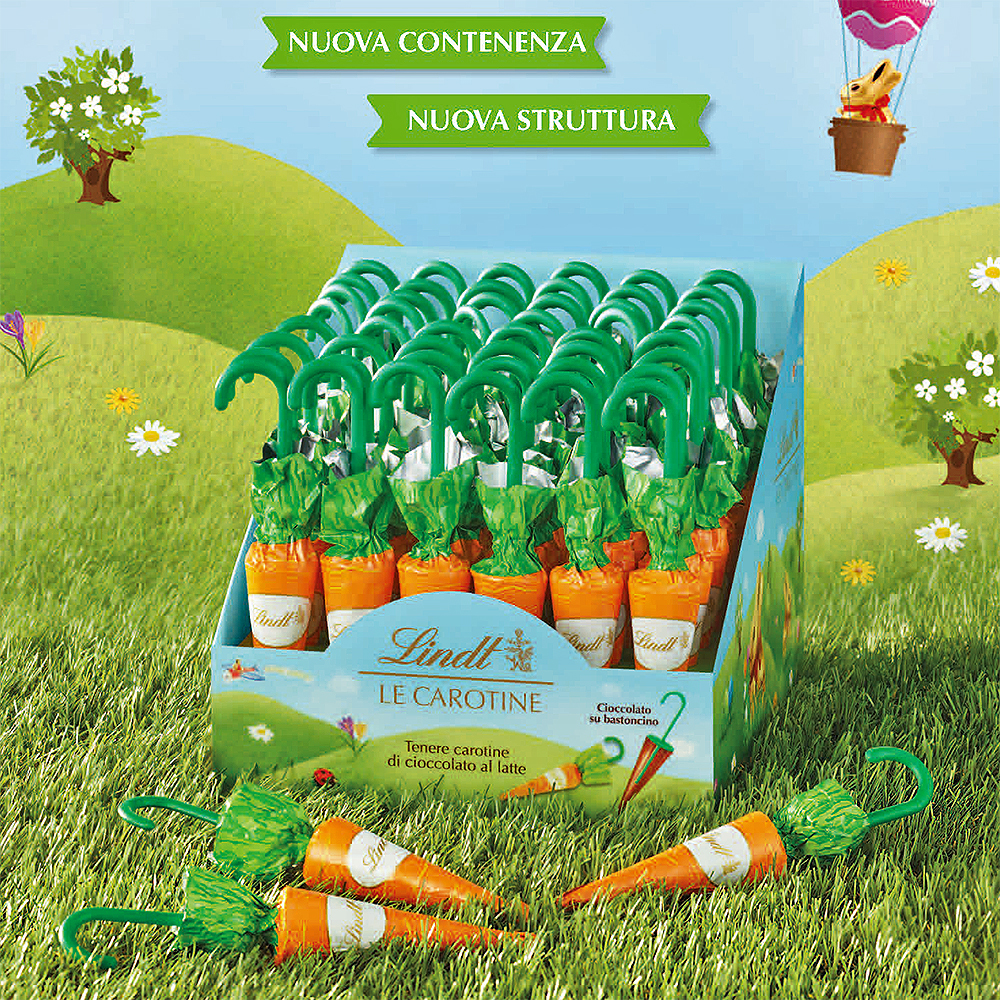 CAROTINE GOLD BUNNY LATTE Gr.13,5 x 48 Pz. V.1,70 ART.958662 [LINDTPASQUA211]